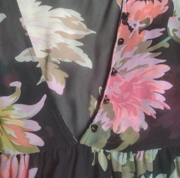 Maeve • Anthropologie Mesh Floral Dress - Picture 7 of 9